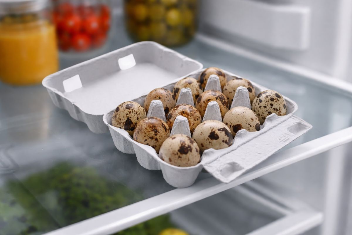 wachteleier haltbar lagern im kühlschrank im karton