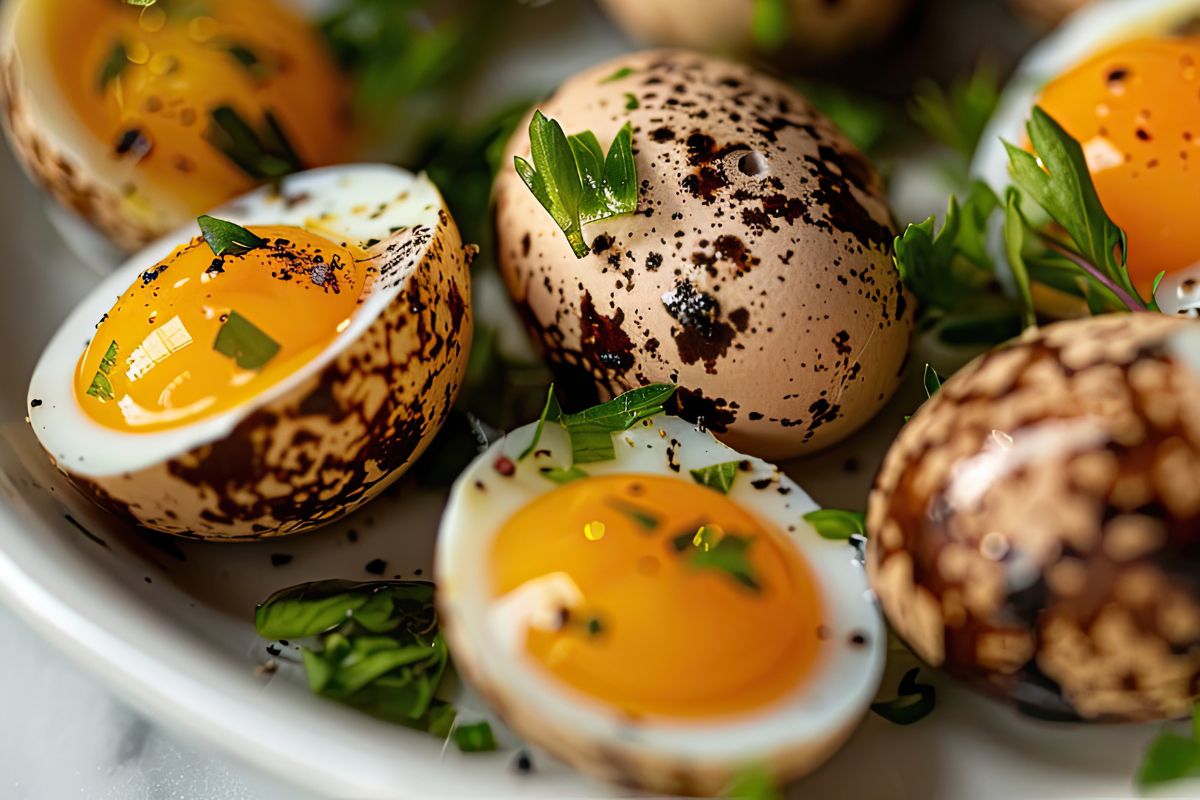 wachteleier naehrwerte frisch eigelb eiweiss vitamine gesund