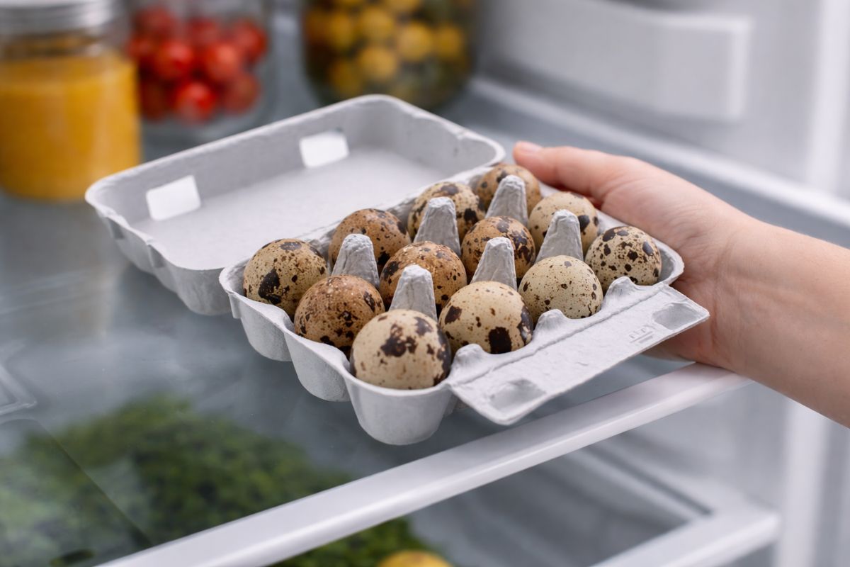 wie lange sind wachteleier haltbar im kühlschrank im karton